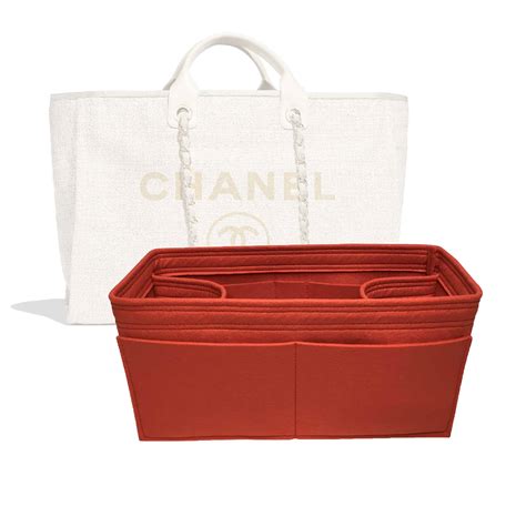 deauville tote bag chanel|chanel deauville tote bag organizer.